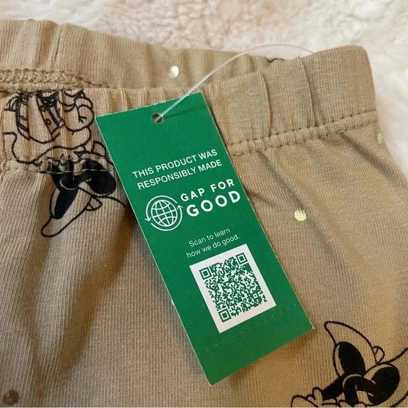 Baby Gap x Disney Minnie Mouse Leggings 3-6 Months - Picture 3 of 6